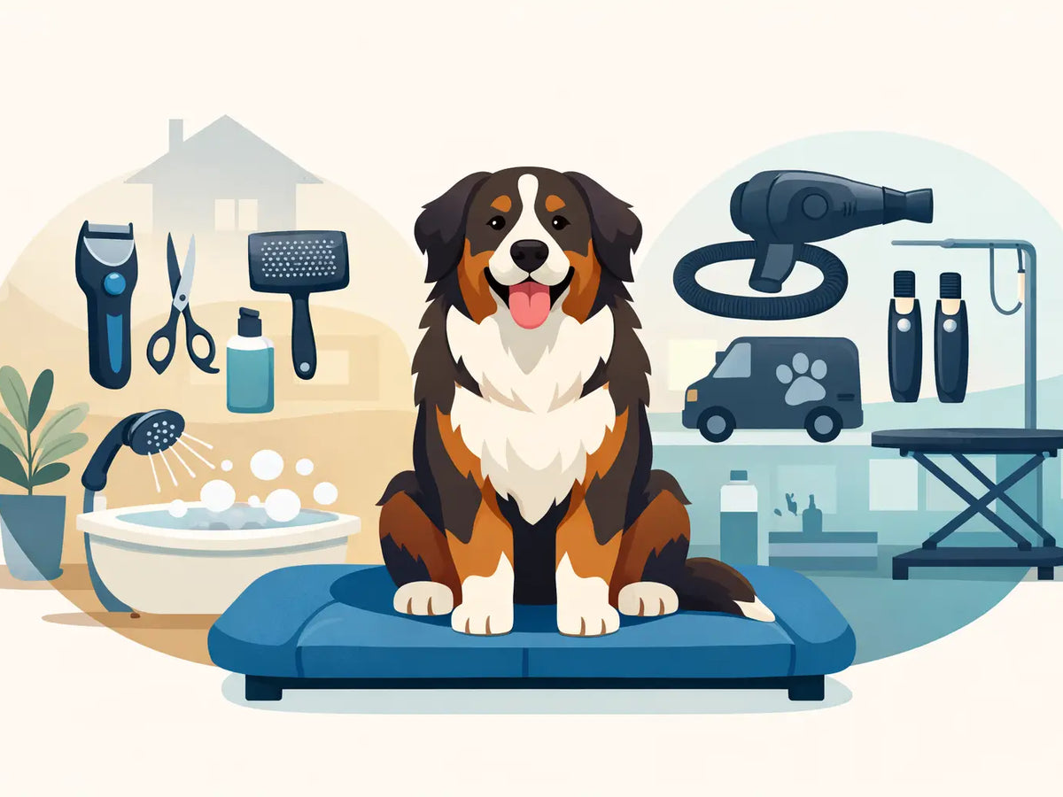 Home Grooming Comparison for Large Dog Owners
