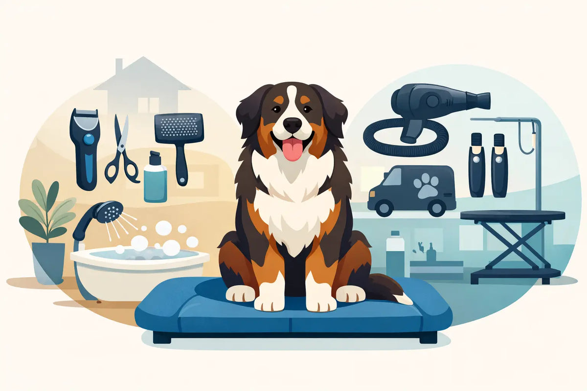 Home Grooming Comparison for Large Dog Owners