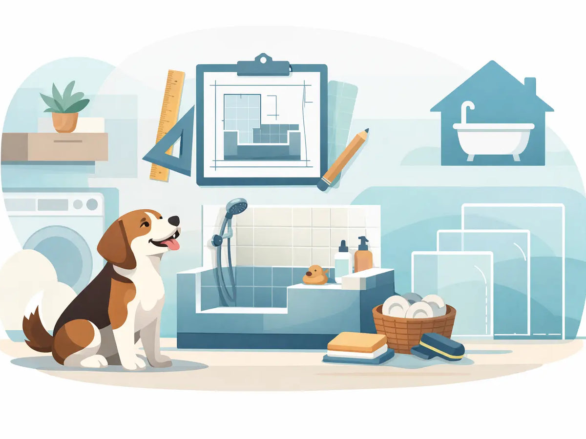 Dog Wash Station Dimensions for Home That Fit
