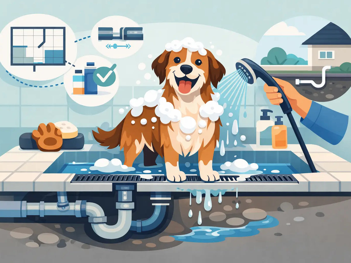 Dog Wash Drainage: Plan It Before You Install
