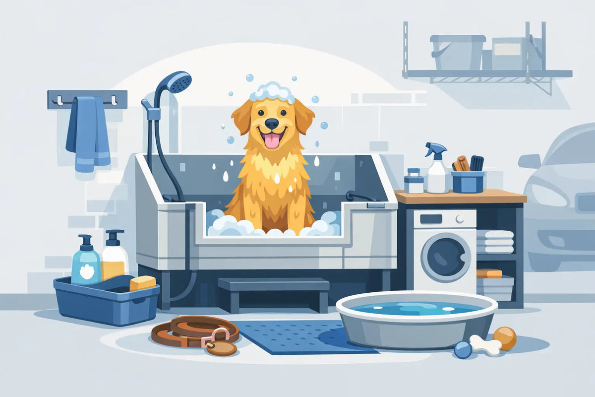 Garage Dog Wash Setup That Works Every Wash